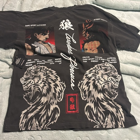 Darc Sport Other - ULTIMATE BATTLE "PREMIUM" OVERSIZED TEE IN WOLF GRAY